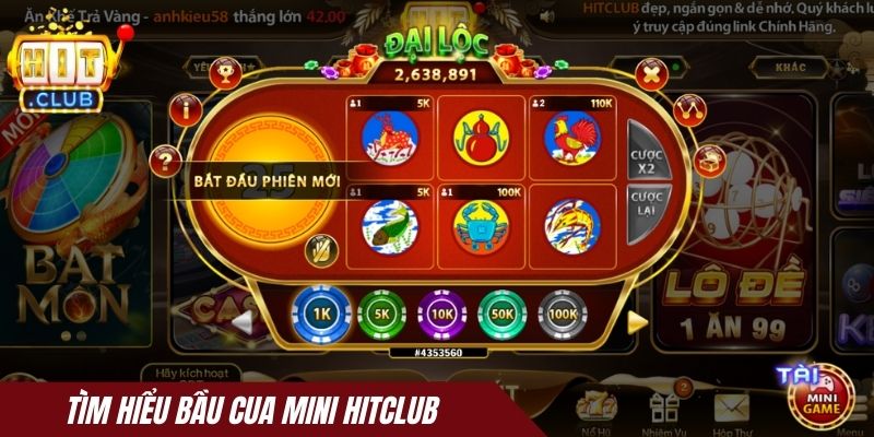 Tìm hiểu Bầu cua mini Hitclub
